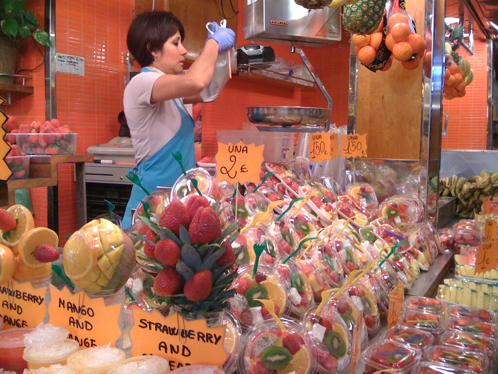 La Rambla et le marché de la Boqueria